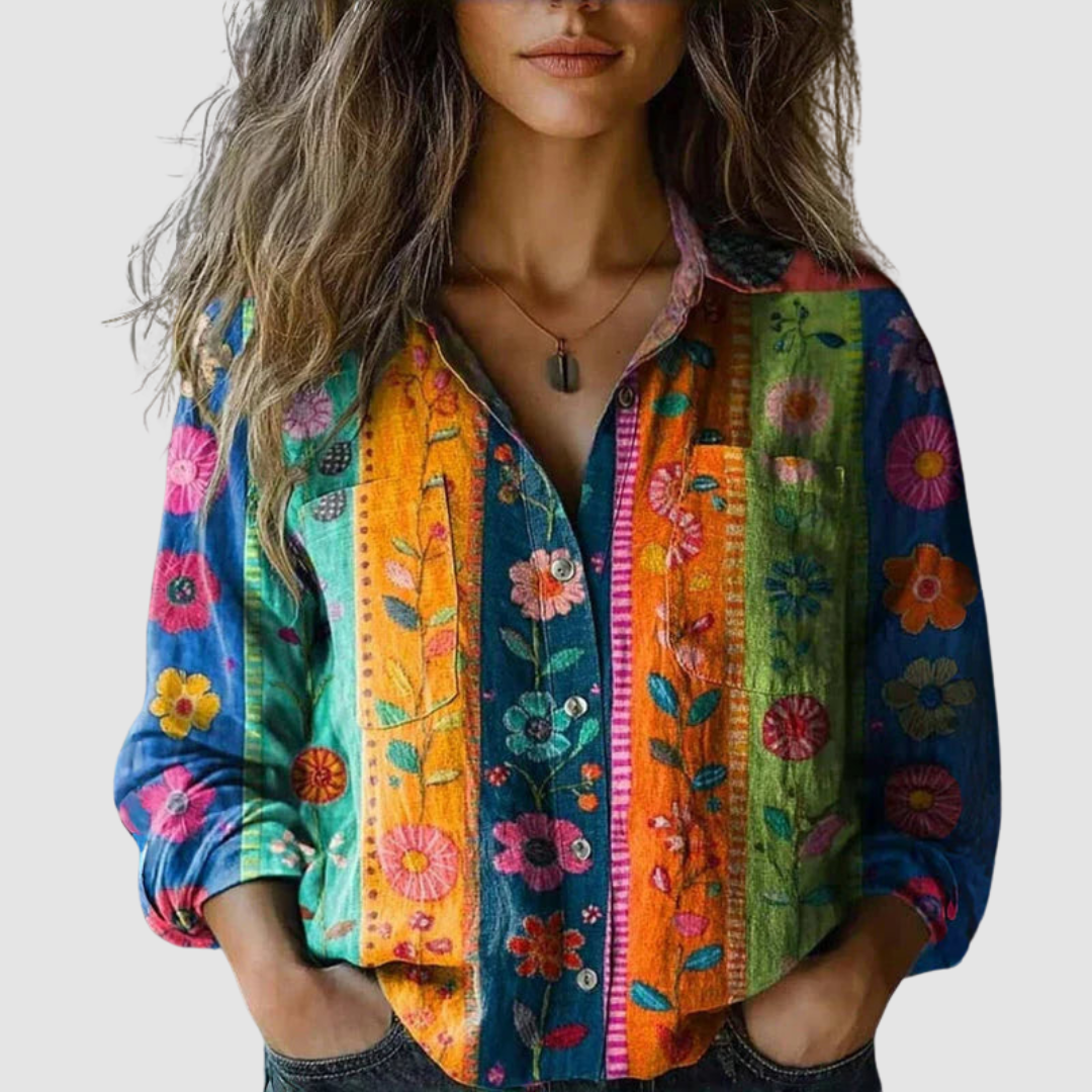 Kartika | Vintage Printed Blouse