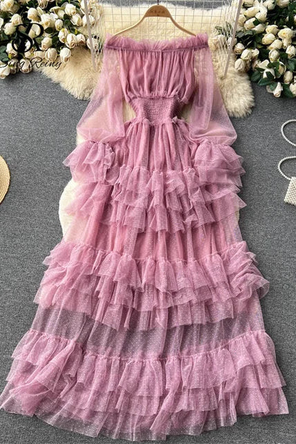 Cherie | Sheer Charm Dress