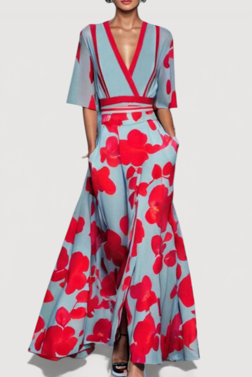 Kalliope | Floral Maxi Dress