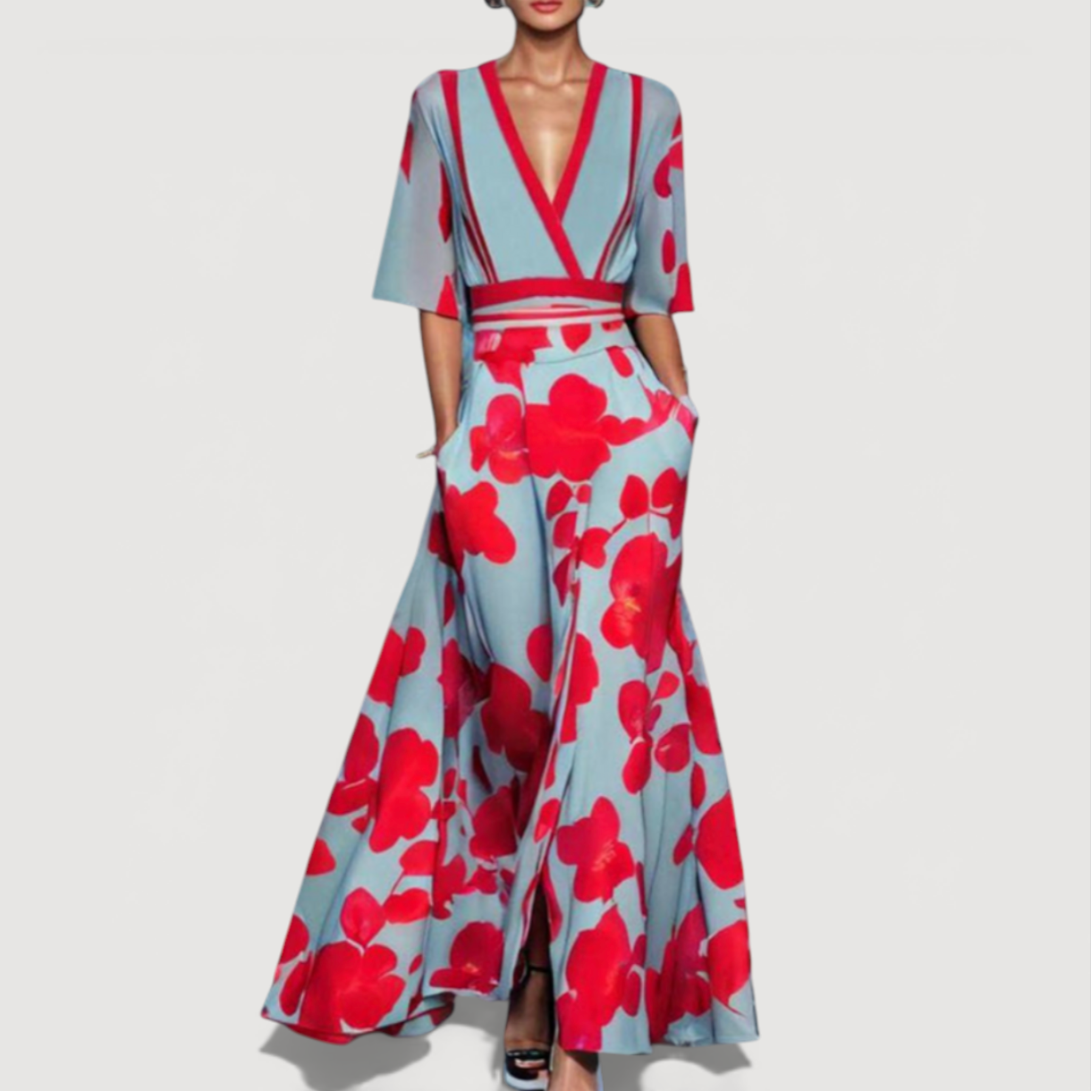 Ellis | Floral Maxi Dress
