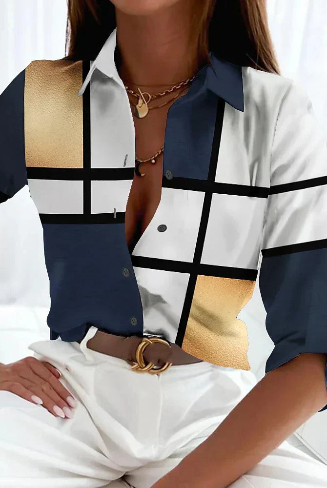 Dayanara | Contemporary Printed Blouse
