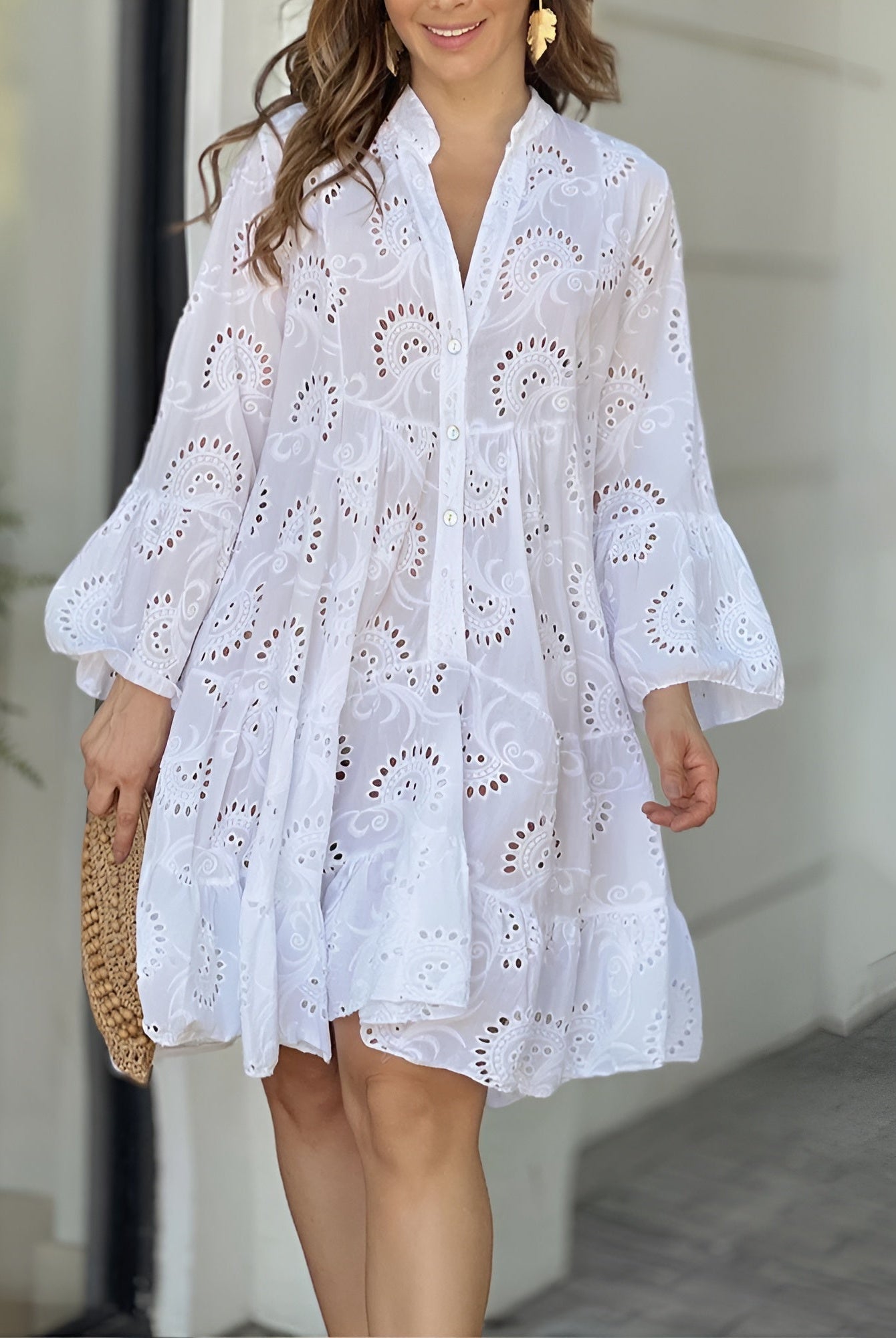 Brooklyn | Neck Summer Dress