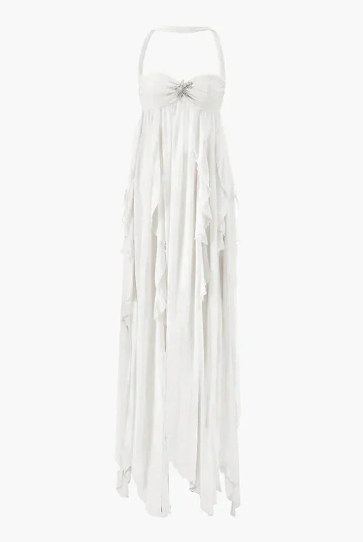 Sloane | Romantic Ruffle Maxi Dress