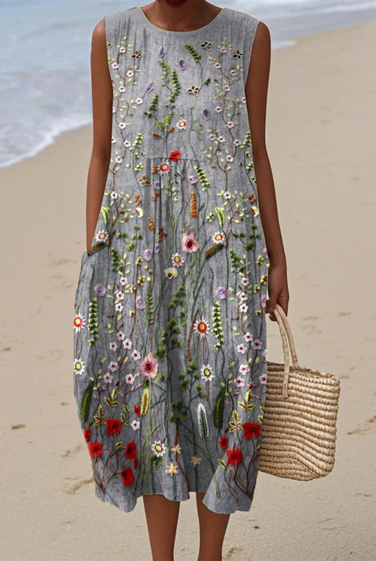 Latoya | Wildflower Midi Dress