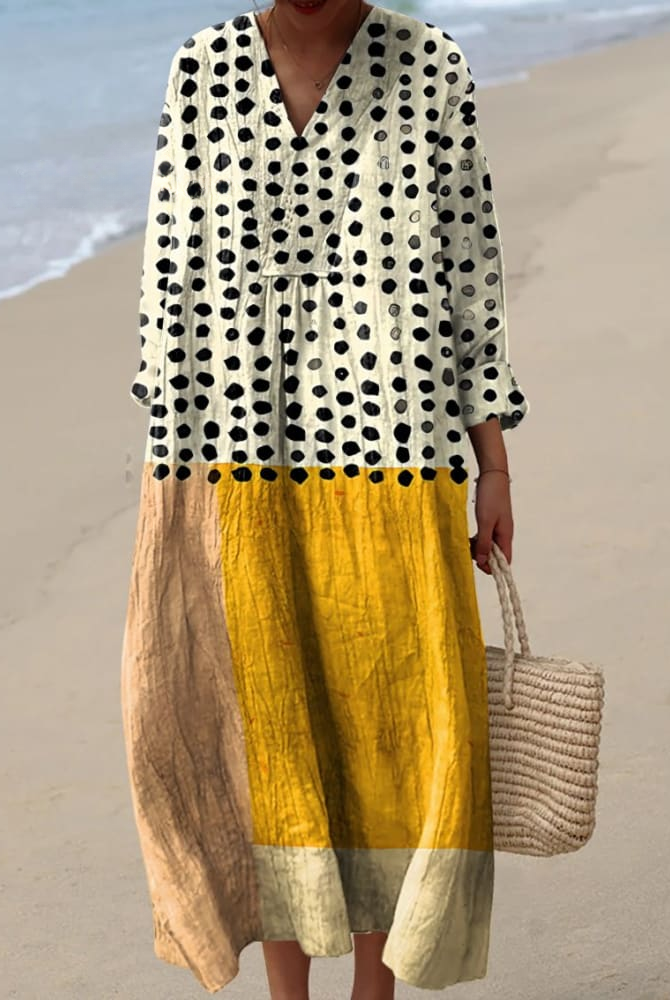 Zariyah | Patterned Summer Dress