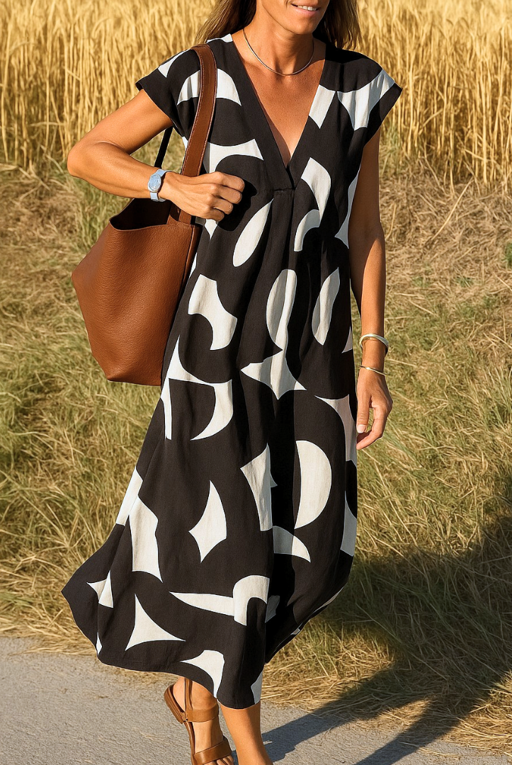 Taryn | Lightweight V-Neck Dress