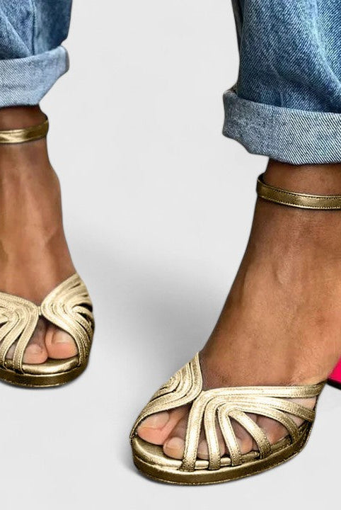 Marianna | Refined Heels Gold