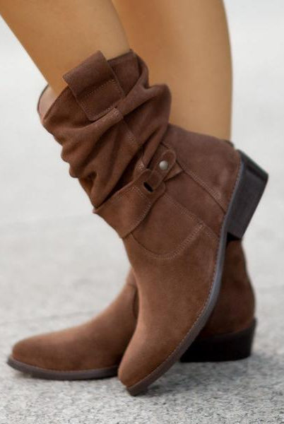 Jenna | Leather-Style Boots