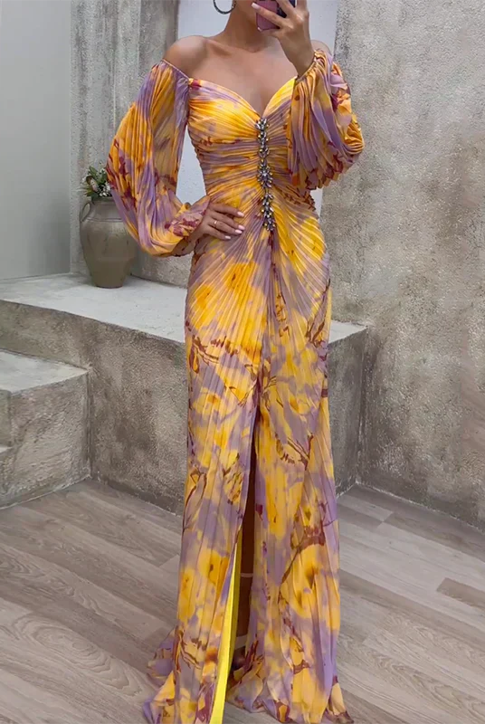 Sheba | Elegant Dress with V-Neck