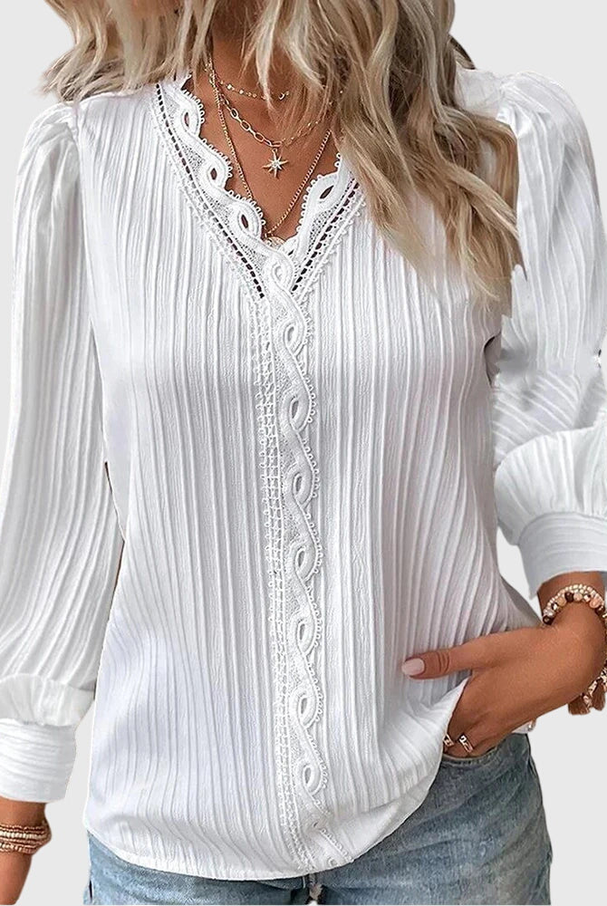 Lenya | Elegant Pullover Blouse