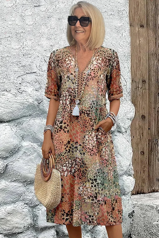 Arabella | Bloom Midi Dress