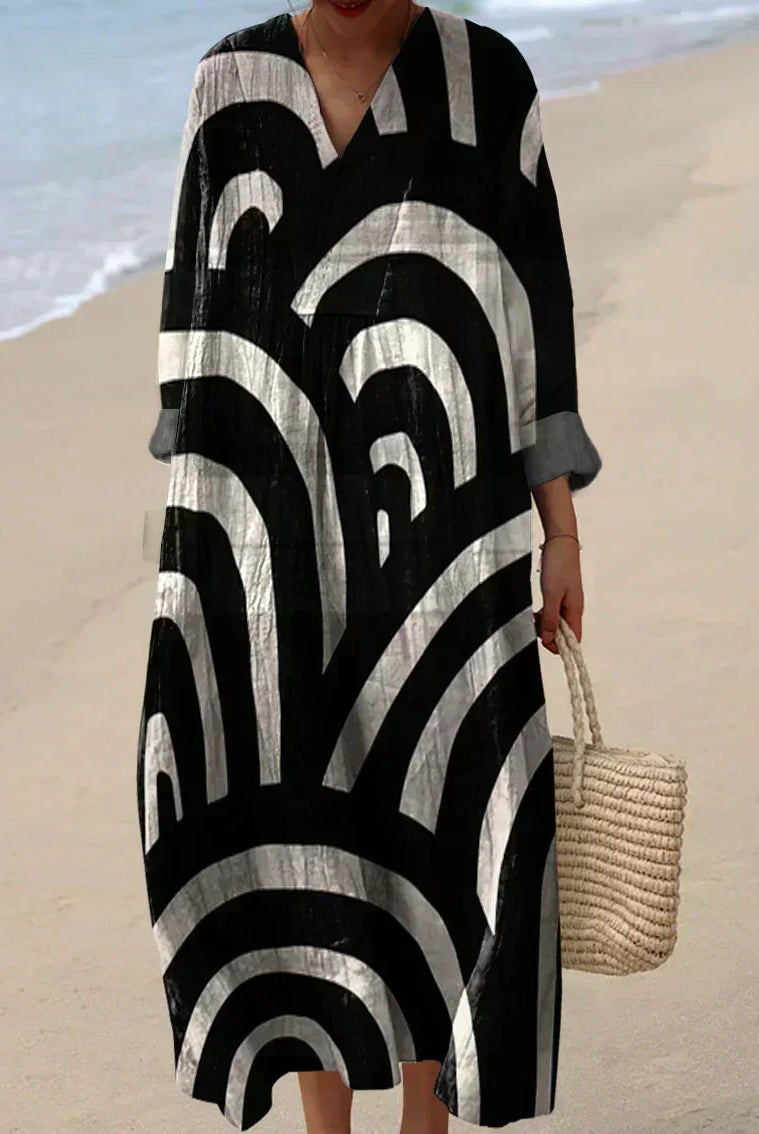 Brielle | Summer Breeze Printed Dress