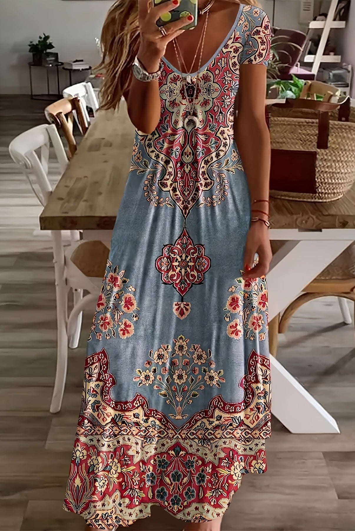 Nuala | Artistic Tummy-Flattering Dress
