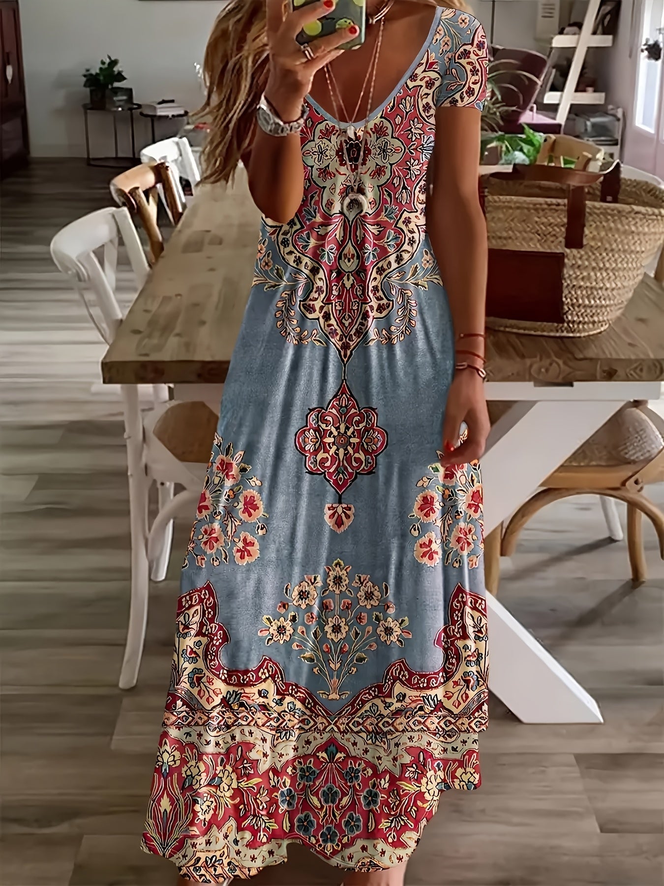Nuala | Artistic Tummy-Flattering Dress