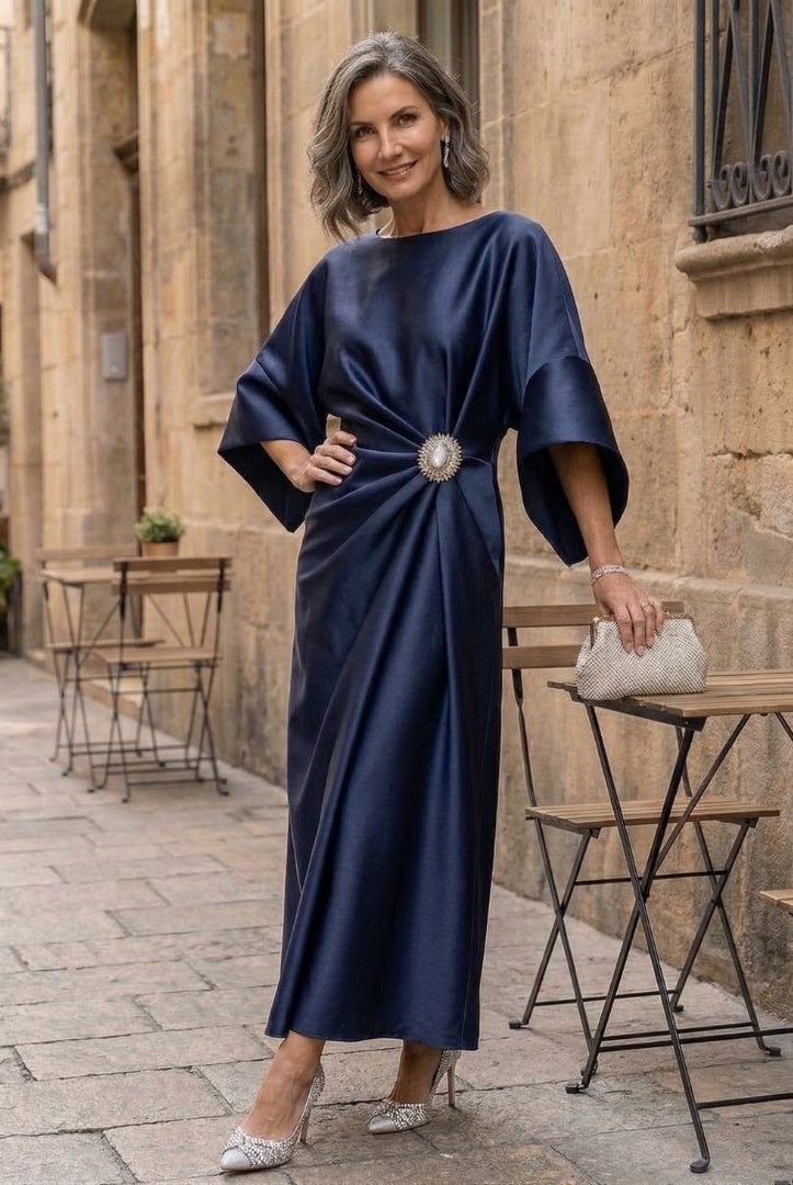 Raniya | Carmina Liquid Satin Gown