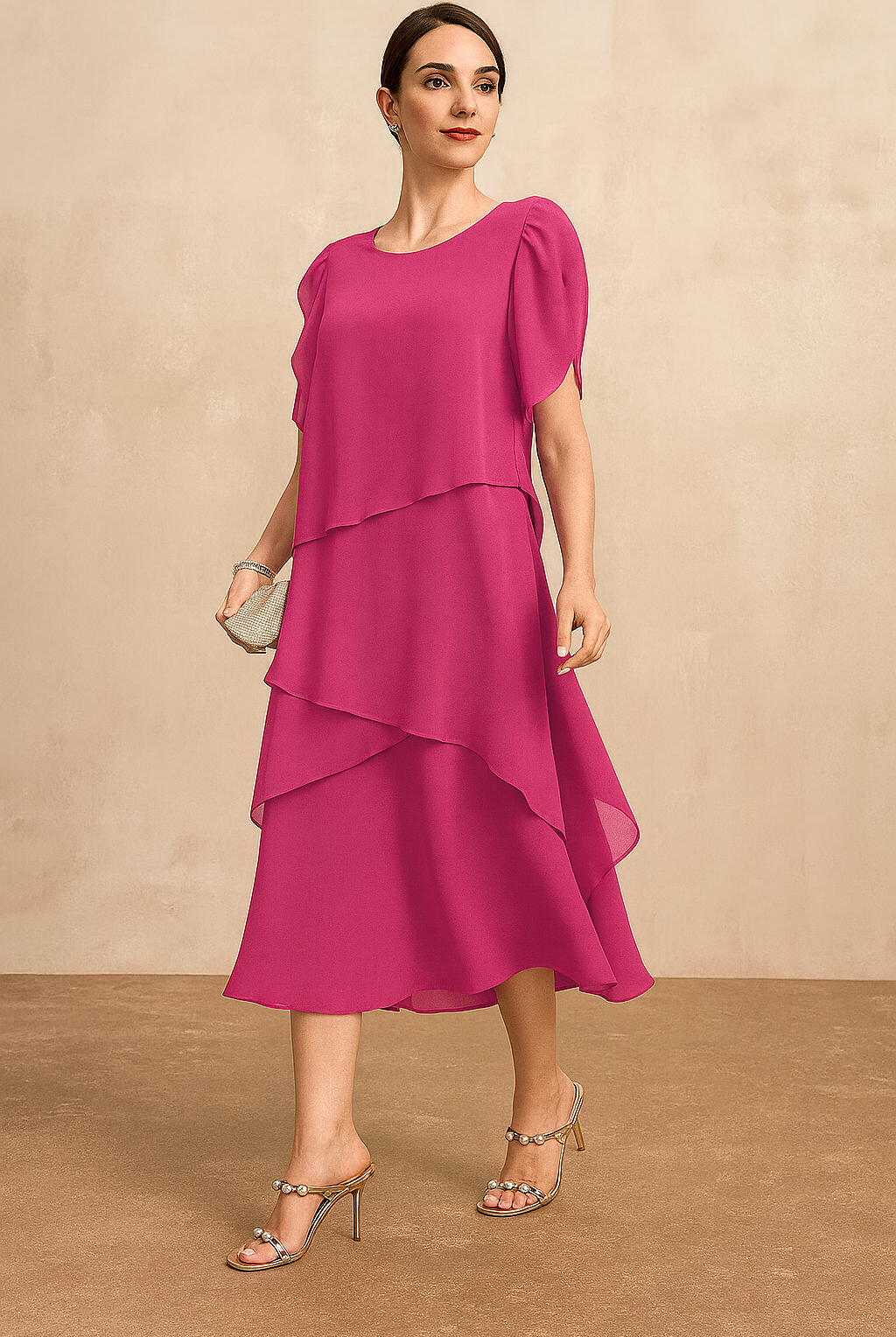 Texas | Classic Chiffon Dress