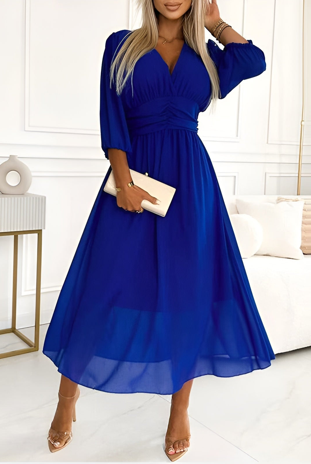 Sarah | Elegant Wrap Dress