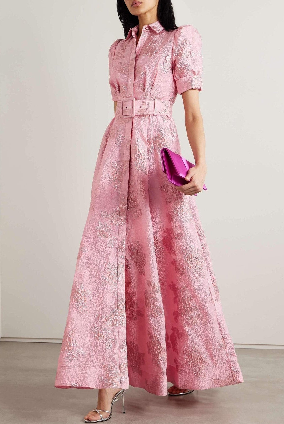 Timea | Dress with Short Puff Sleeves