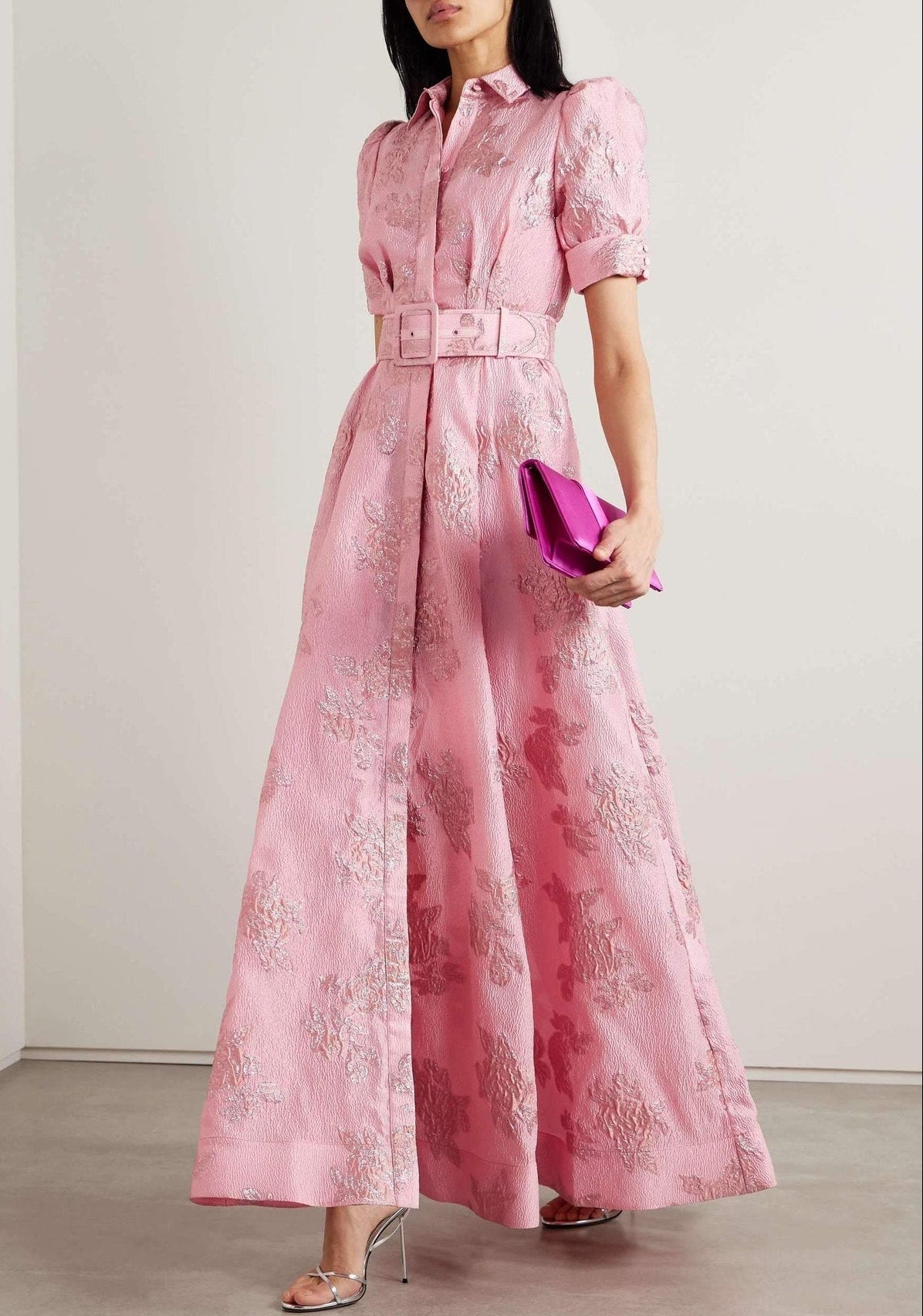 Timea | Dress with Short Puff Sleeves