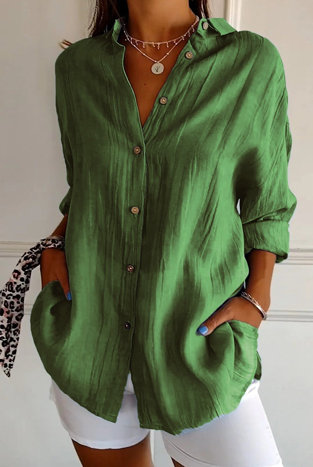Harper | Pleated Blouse
