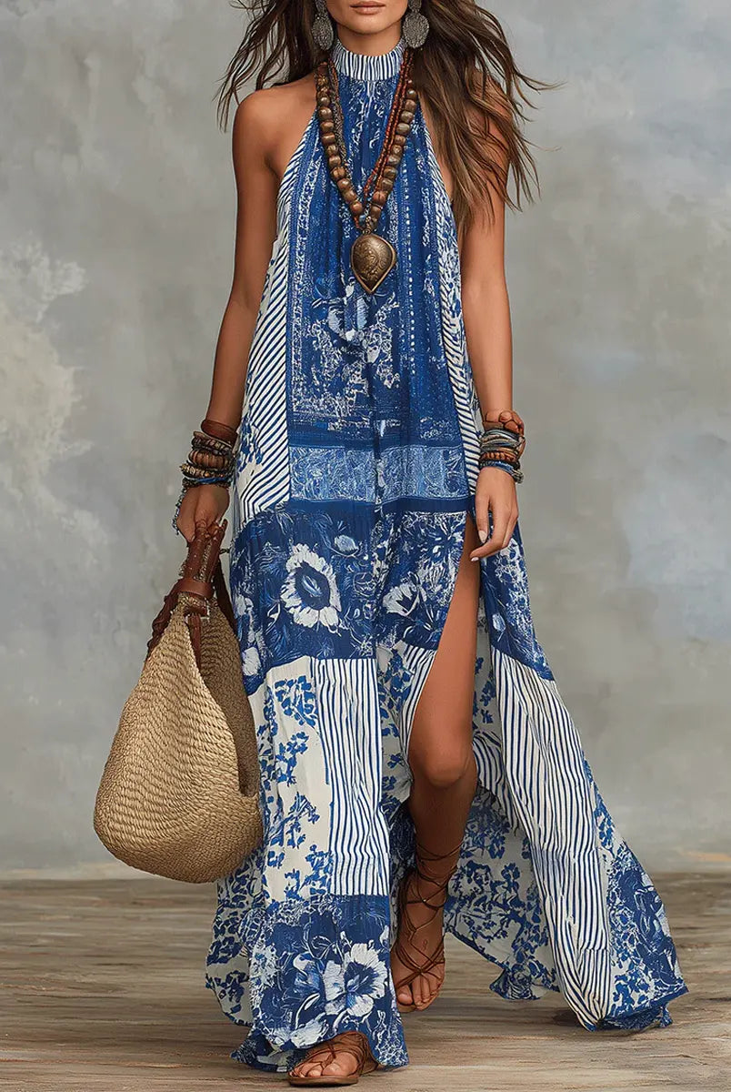 Tula | Patchwork Maxi Dress