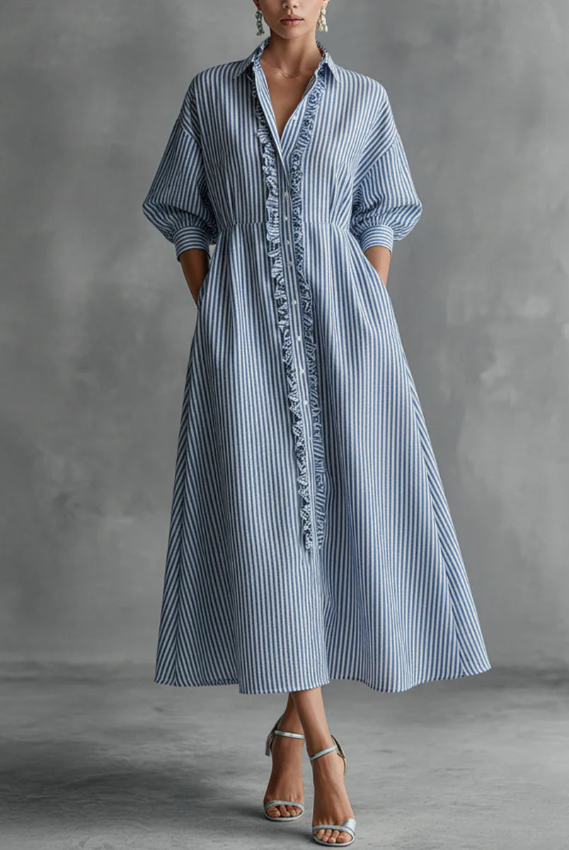 Shara | Stripe Maxi Dress