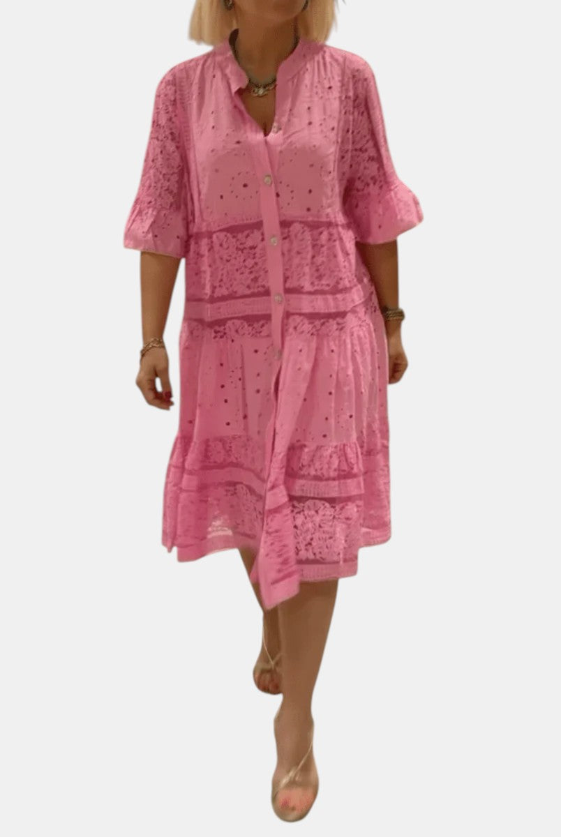 Yanira | Floral Midi Dress