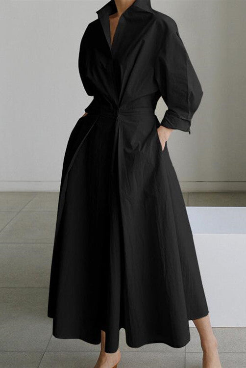 Amaya | Elegant Spring Shirt Dress