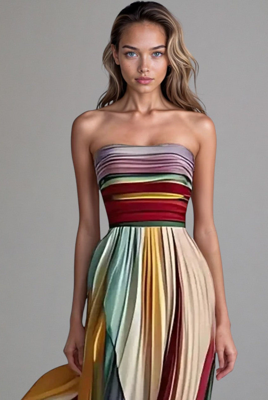 Sonnet | Effortless Strapless a-Line Dress