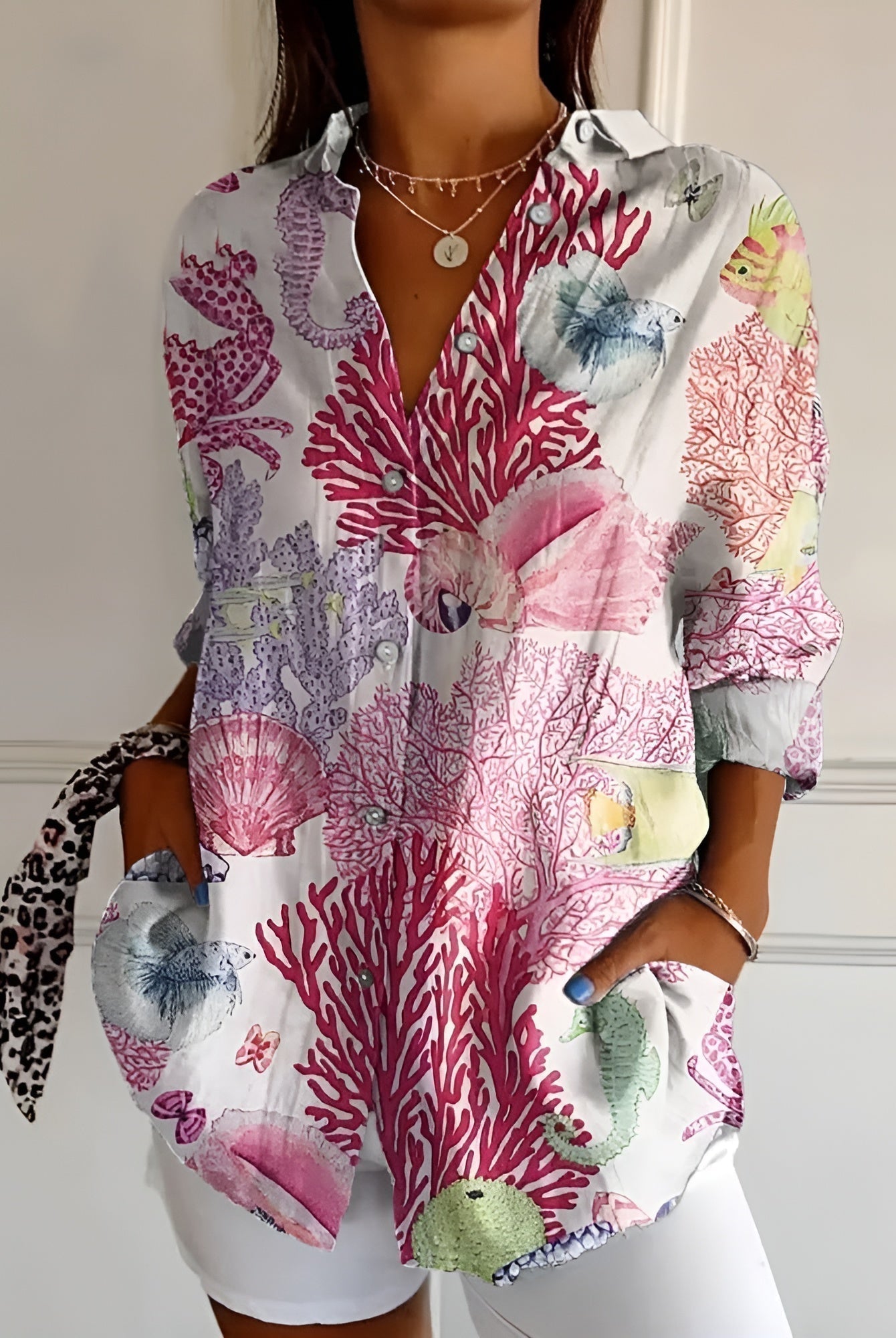 Lily | Floral Blouse