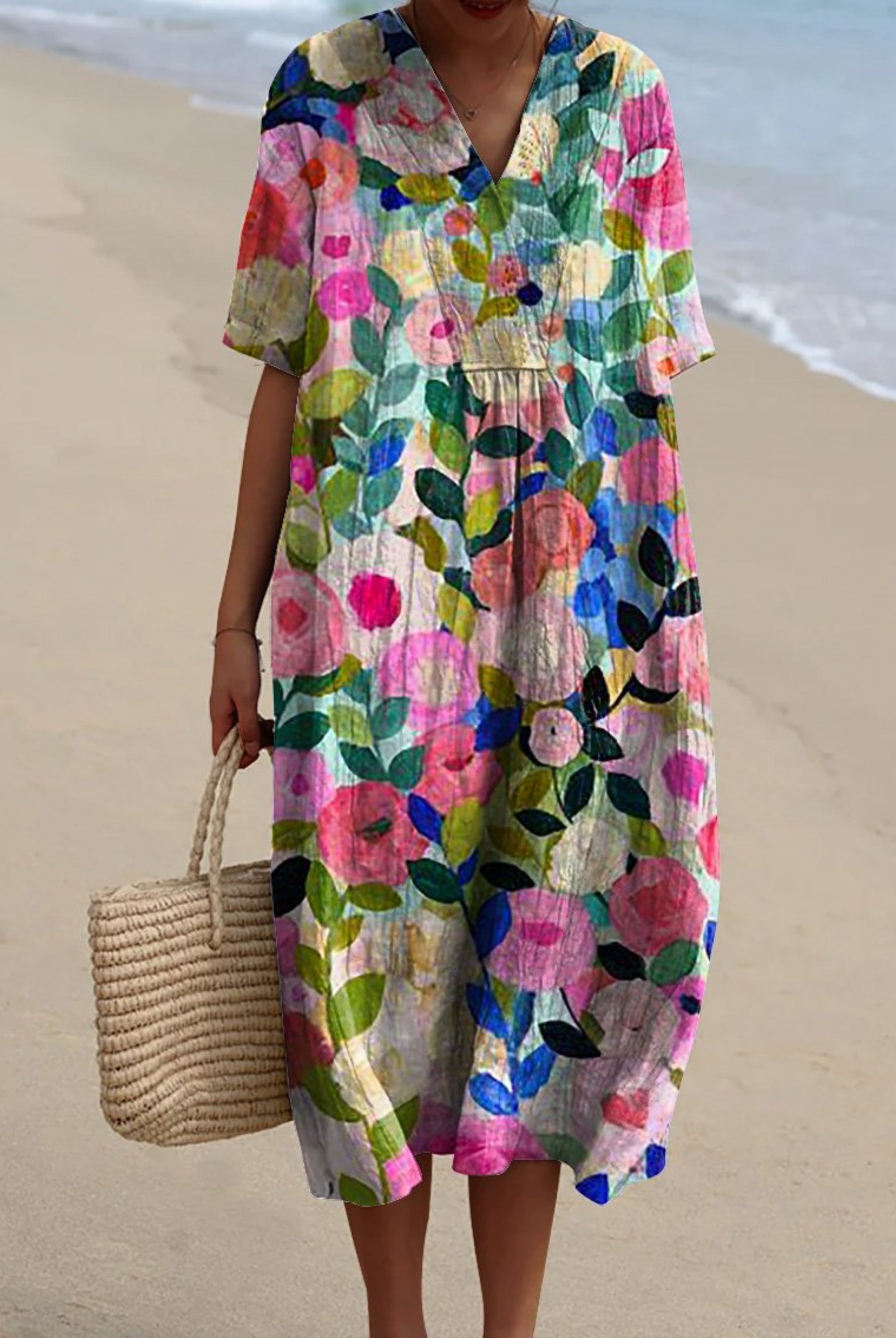 Kyra | Vintage Flower Dress