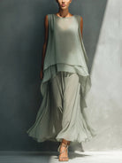Maxine | Layered Flow Two-Piece Set