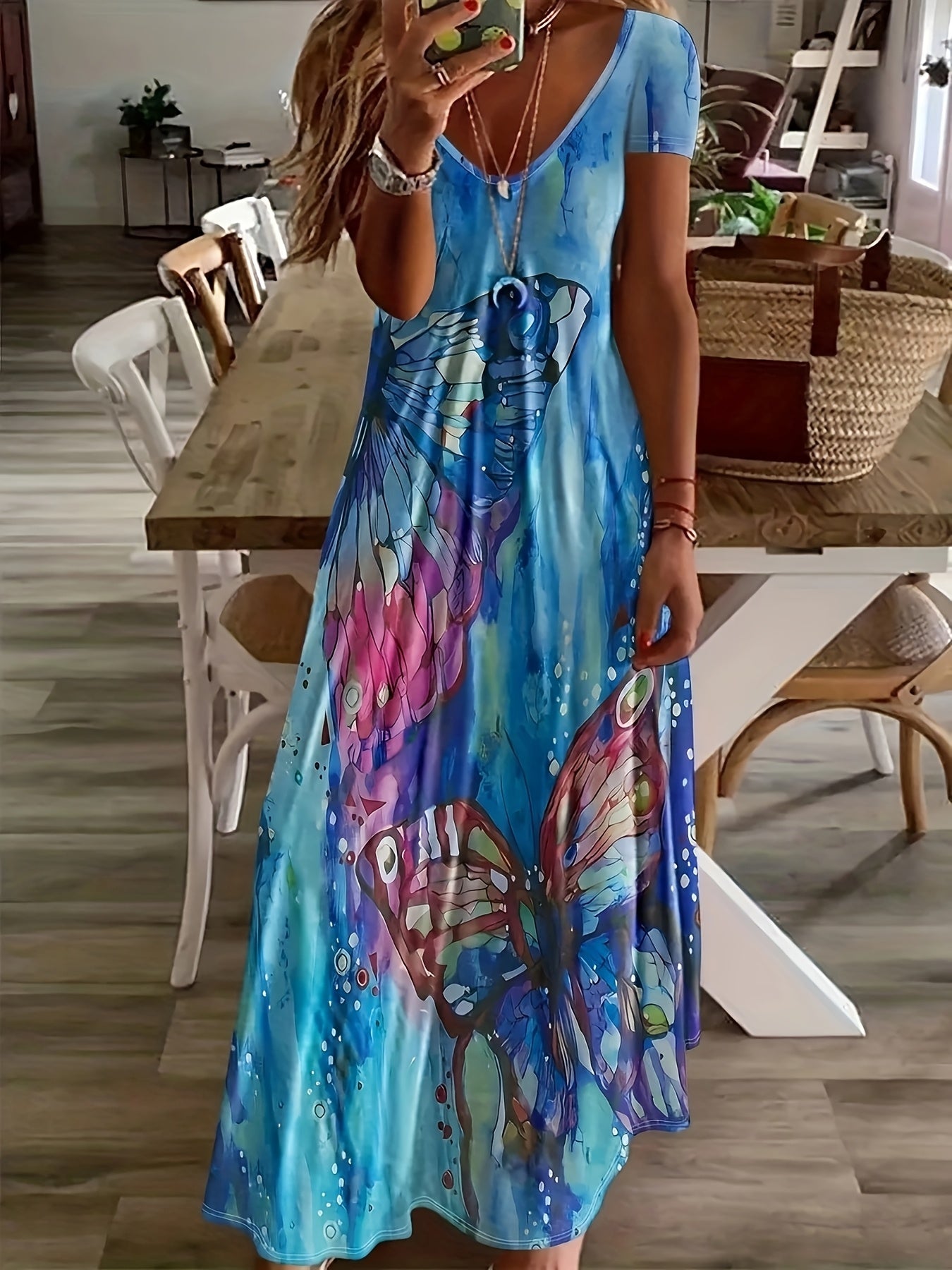 Macy | Artistic Tummy-Flattering Dress