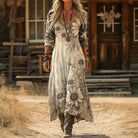 Vera | Vintage-Inspired Long Sleeve Casual Dress