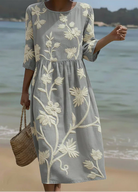 Remembrance | Elegant Floral Dress