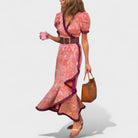 Helena | Floral Wrap Dress