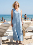 Celine | Easy Fall Midi Dress