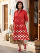Zariah | Bright Day Dot Dress