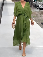 Eileen | Timeless Wrap Midi Dress