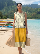 Clementine | Garden Dot Midi Dress
