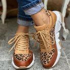 Zeenat | Comfortable Leopard Sneakers