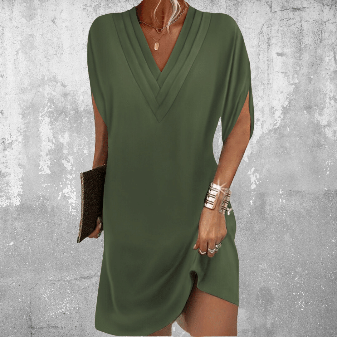 Vienne | Elegant Tummy Covering Dress