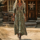 Martha | Vintage-Inspired Long Sleeve Casual Dress