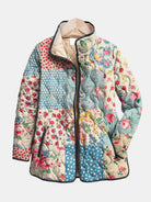 Ambrosia | Charming Floral Quilted Jacket