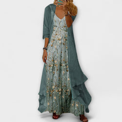 Lilibet | Layered Floral Dress