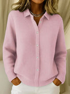 Skylar | Textured Knit Button Cardigan