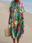 Rachael | Vintage Flower Dress