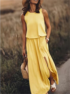 Camille | Sleeveless Maxi Gown