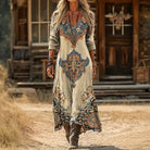 Celia | Vintage-Inspired Long Sleeve Casual Dress
