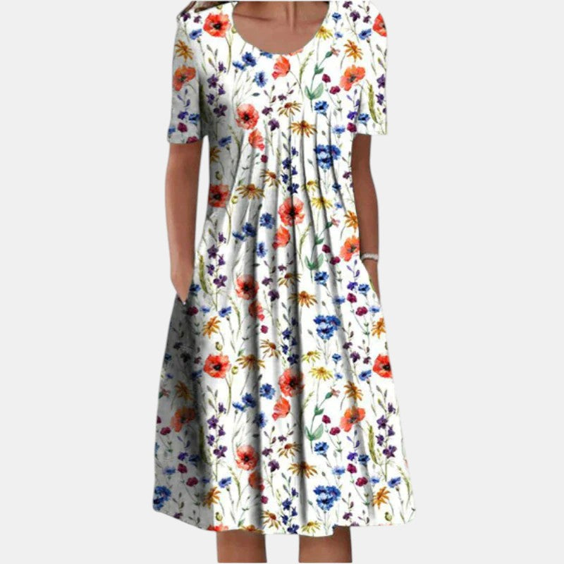Madisyn | Cotton Tummy Coverage Dress